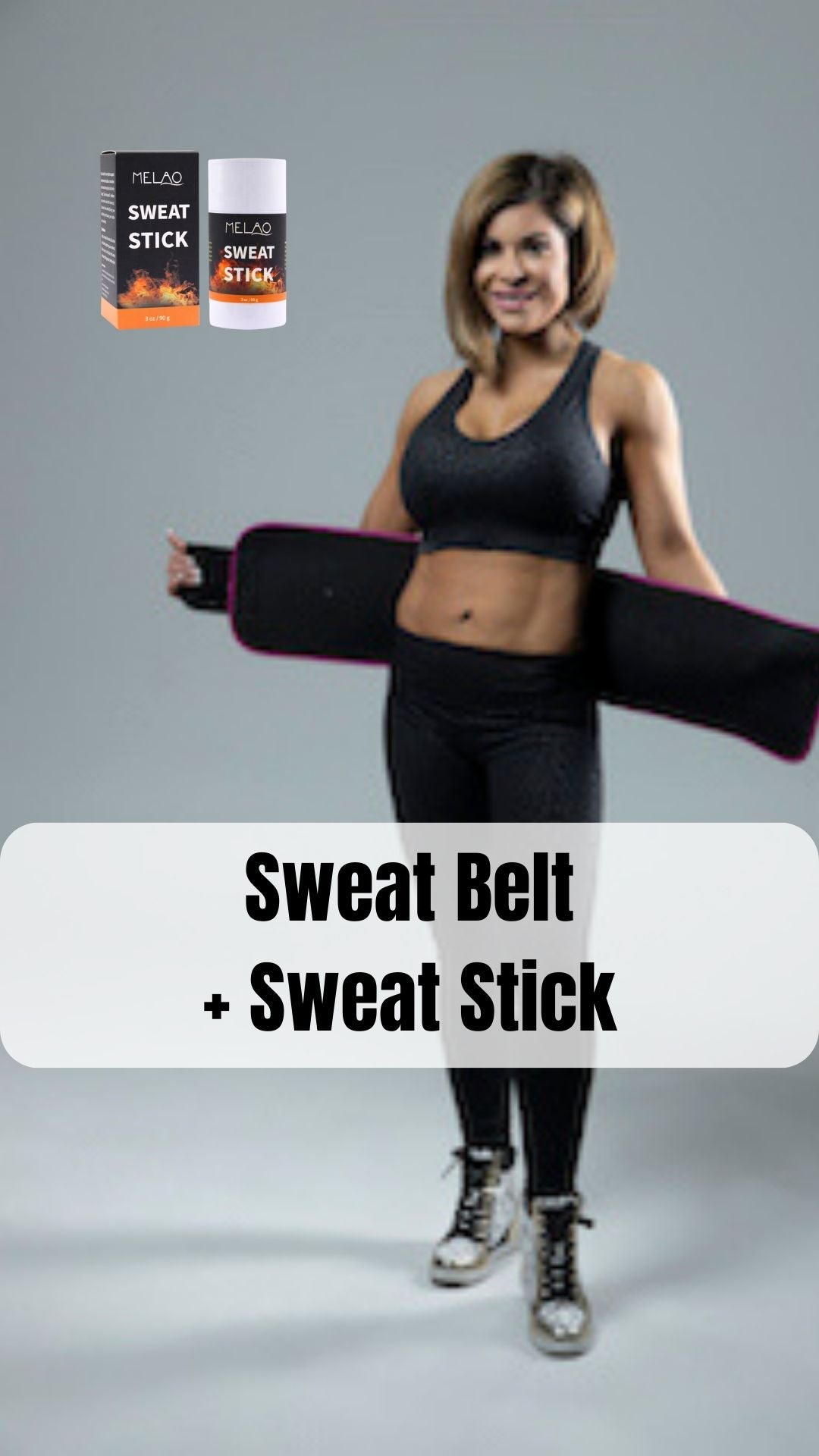 BodyByMish Sweat Workout Belt 🖤 #weightlossinspiration #weightlosstips 